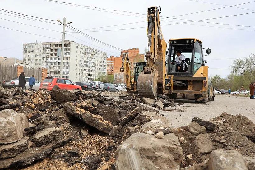 Возле музея &laquo;Старая Сарепта&raquo; в&nbsp;Волгограде началось благоустройство