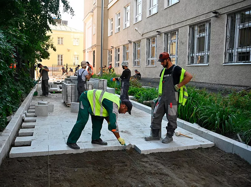 В&nbsp;Острове Псковской области благоустроят пешеходную зону на&nbsp;улице Шумейко