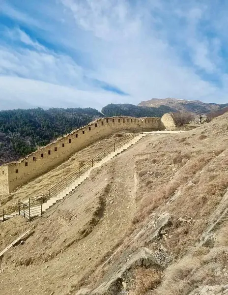 В&nbsp;дагестанском селе Гуниб благоустроили тропу к&nbsp;исторической башне