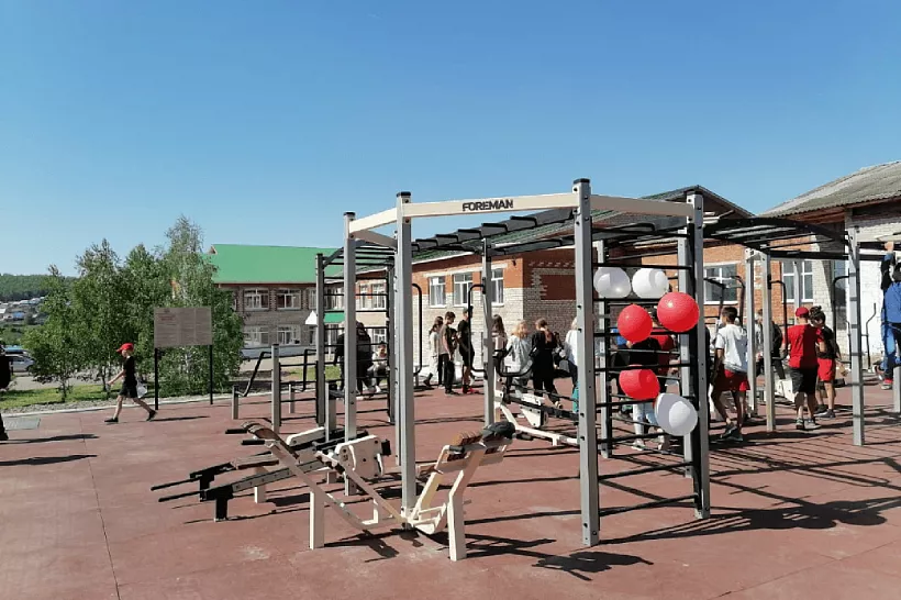 В&nbsp;башкирском селе Новобелокатай появилась площадка ГТО
