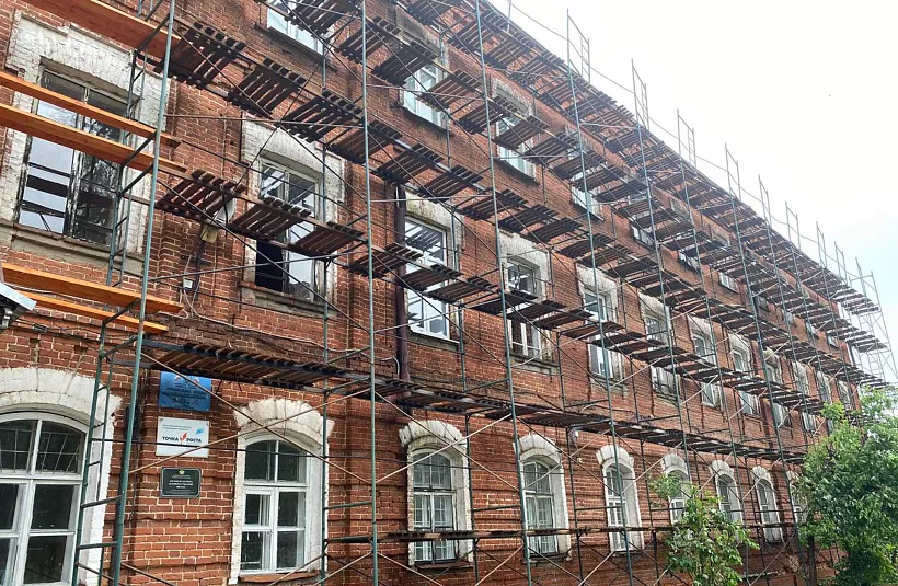 В&nbsp;школе города Макарьева Костромской области заменили кровлю