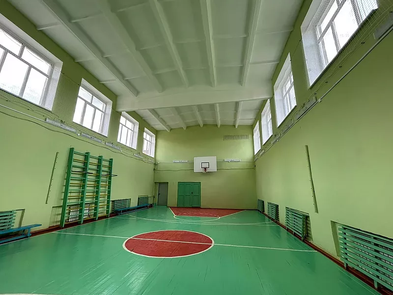 Ремонт спортивного зала завершили в&nbsp;селе Тюбук Челябинской области