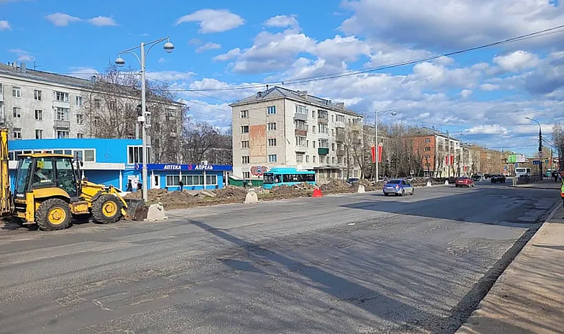 В&nbsp;Архангельске приступили к&nbsp;ремонту улицы Гагарина
