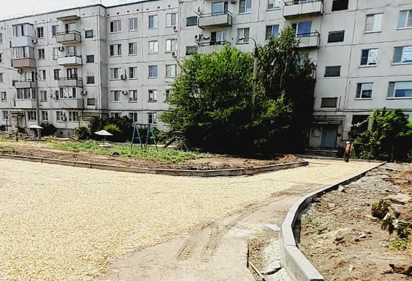 В&nbsp;городе Краснослободске под&nbsp;Волгоградом благоустроят дворовые территории