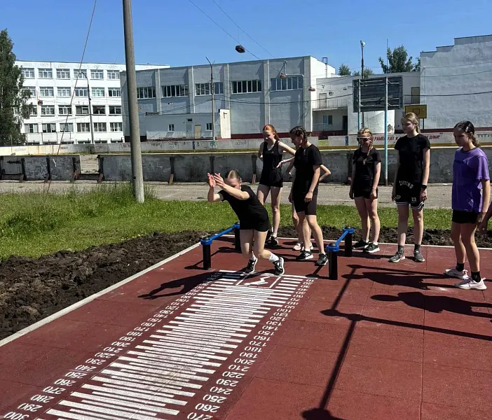 В&nbsp;городе Мценске открылась новая площадка для&nbsp;сдачи нормативов ГТО