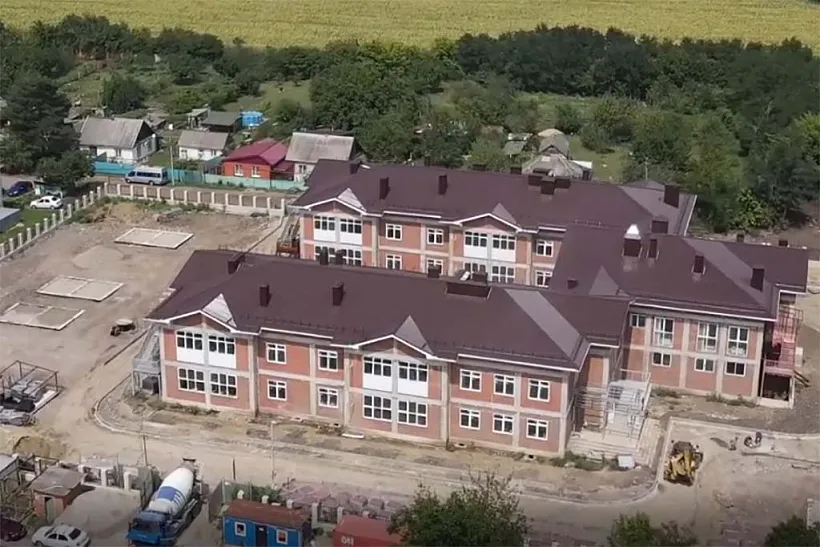 В&nbsp;поселке Водники в&nbsp;Краснодарском крае завершается строительство детсада