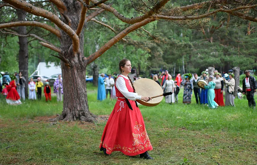 В&nbsp;селе Ачан Хабаровского края прошел фестиваль &laquo;Бубен дружбы&raquo;