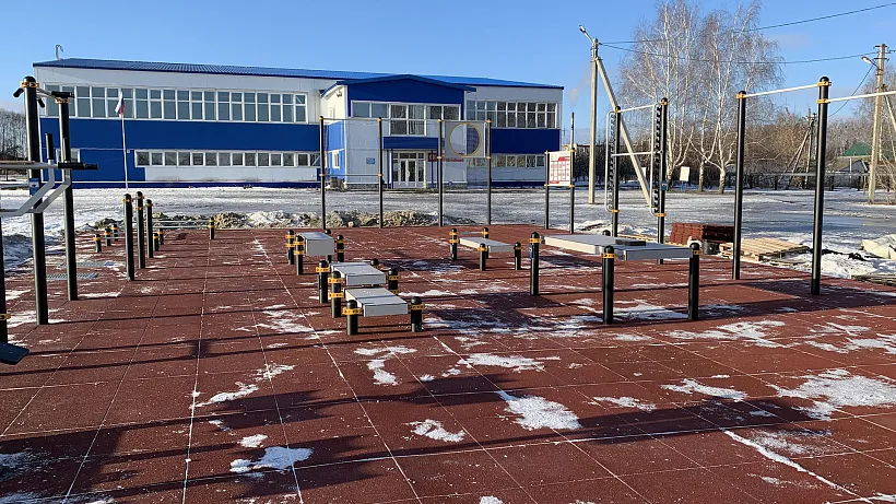 В&nbsp;Пензенской области смонтировали новую площадку ГТО