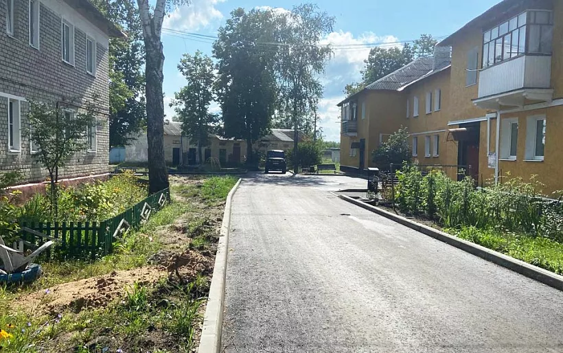 В&nbsp;Сельце Брянской области благоустроили две дворовые территории