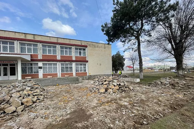 В&nbsp;крымском селе Лесновка начали благоустройство площади имени В.А. Норсеева