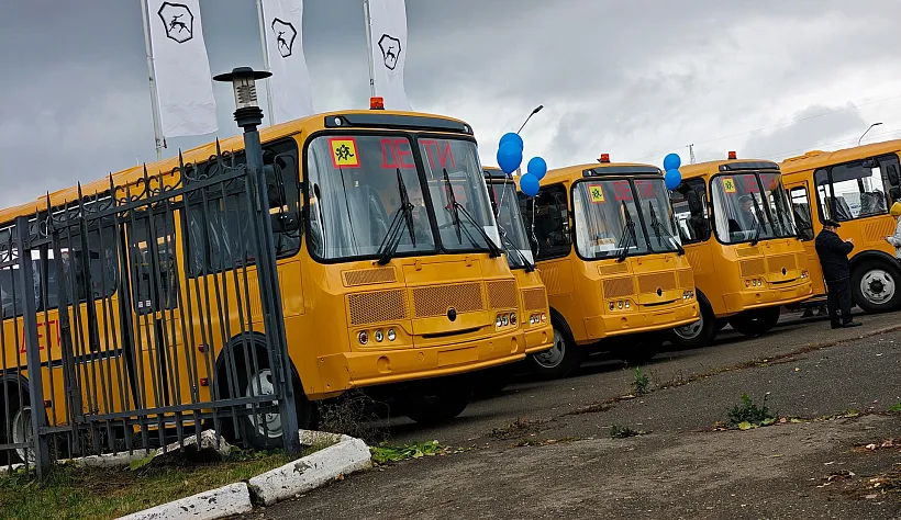 В&nbsp;Удмуртию поступили 24&nbsp;новых школьных автобуса