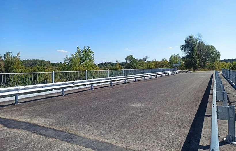 В&nbsp;Белгородской области провели ремонт моста через реку Ворсклу
