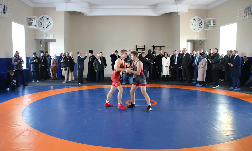 В&nbsp;Бийске появился современный центр греко-римской борьбы