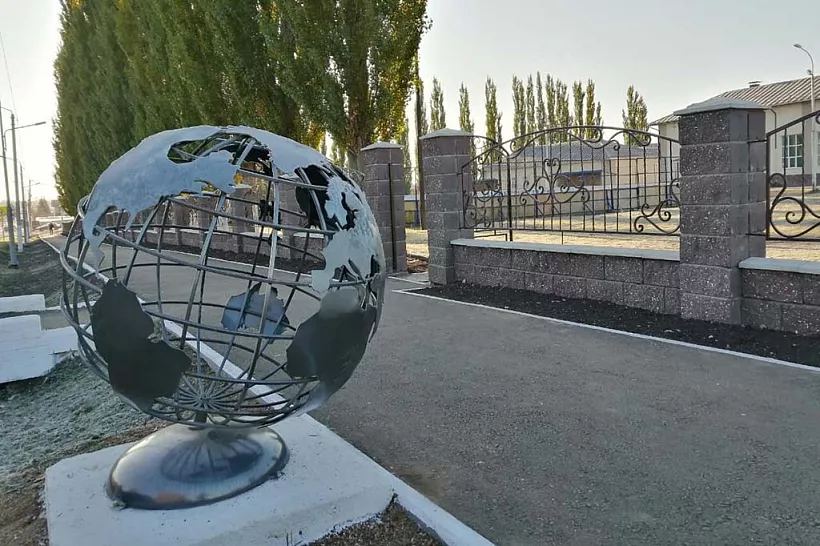 Аллею Школьников создали на&nbsp;одной из&nbsp;главных улиц башкирского села Старобал