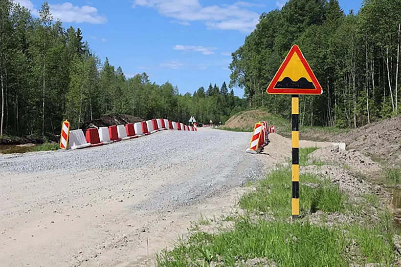 Трассу до&nbsp;села Вогнема в&nbsp;Вологодской области отремонтируют до&nbsp;конца года