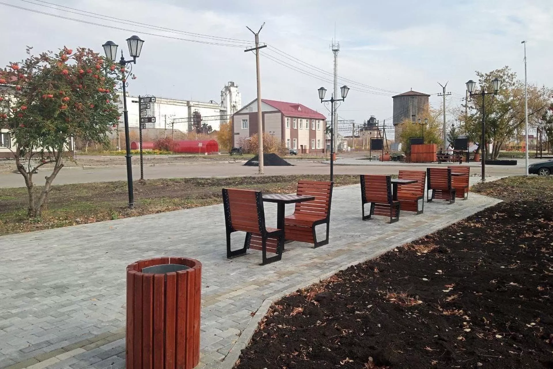 В&nbsp;городе Далматово Курганской области благоустраивают две площади