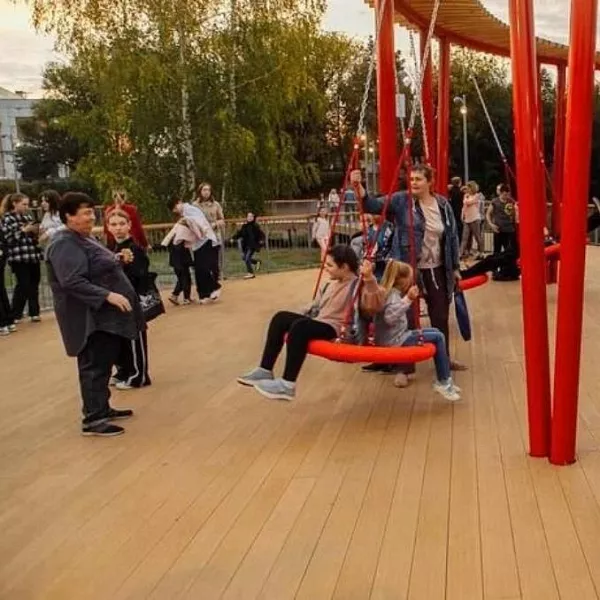 В&nbsp;подмосковном городе Куровское после реконструкции открыли парк &laquo;Меланж&raquo;