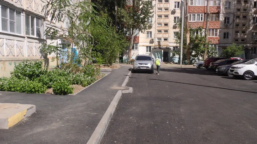 В&nbsp;Ленинском районе Астрахани завершается ремонт дворовых территорий