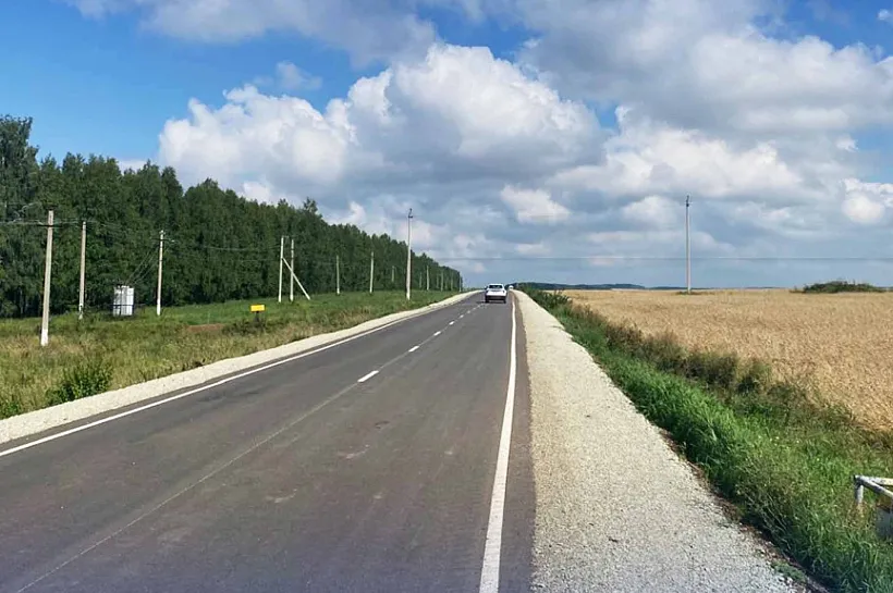 В&nbsp;Башкирии отремонтировали участок трассы Четырман&nbsp;&mdash; Старый Варяш