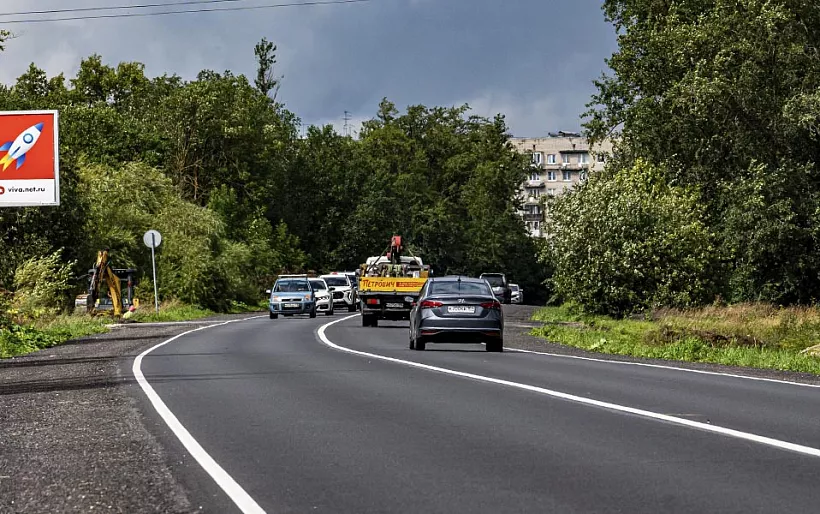 В&nbsp;Санкт-Петербурге завершен ремонт Гатчинского шоссе