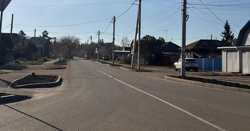 В&nbsp;Ангарском округе Иркутской области подходит к&nbsp;концу ремонт дорог