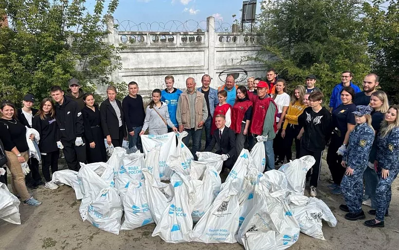 В&nbsp;Ульяновской области очистили берег Волги в&nbsp;районе Винновской рощи