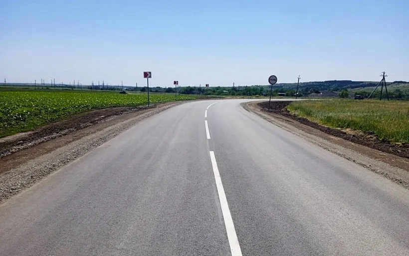 В&nbsp;Ростовской области отремонтировали дорогу межмуниципального значения