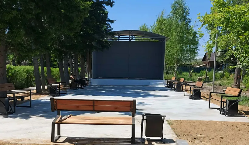 В&nbsp;селе Тарбагатай в&nbsp;Забайкальском крае появилась культурно-парковая зона