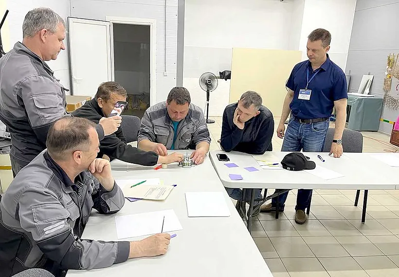 На&nbsp;волгоградском химическом предприятии подвели итоги участия в&nbsp;нацпроекте