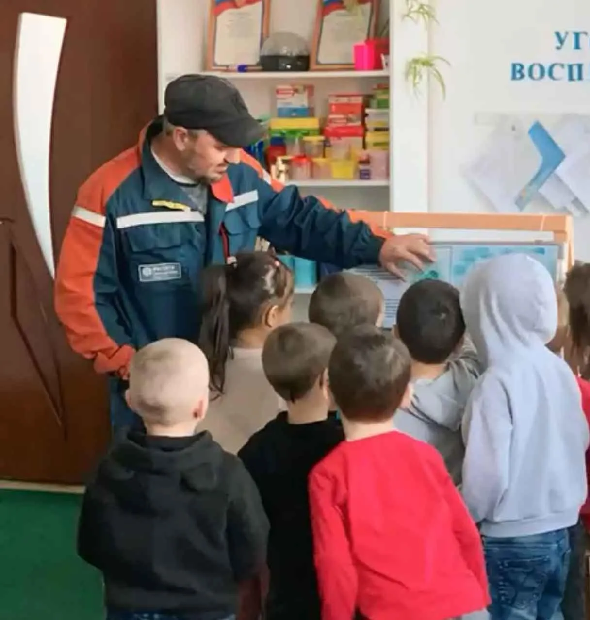 В&nbsp;детсаду станицы Ассиновской в&nbsp;Чечне прошел урок о&nbsp;профессии электрика