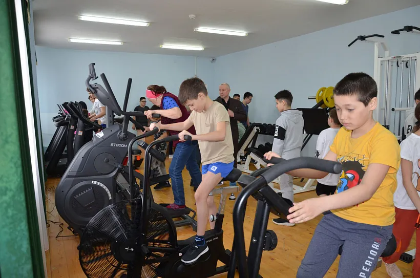 В&nbsp;физкультурном комплексе башкирского села Аскино открылся тренажерный зал