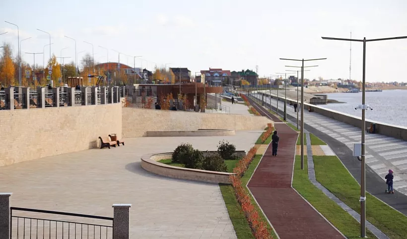 В&nbsp;Нижневартовске после обновления открыли бульвар на&nbsp;набережной