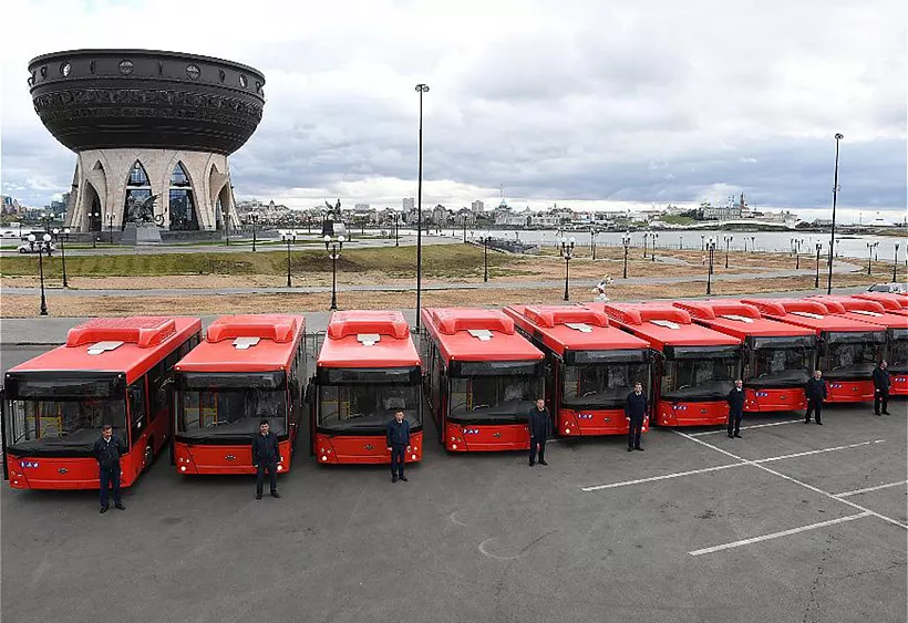 Более 400&nbsp;современных автобусов закуплено для&nbsp;Татарстана