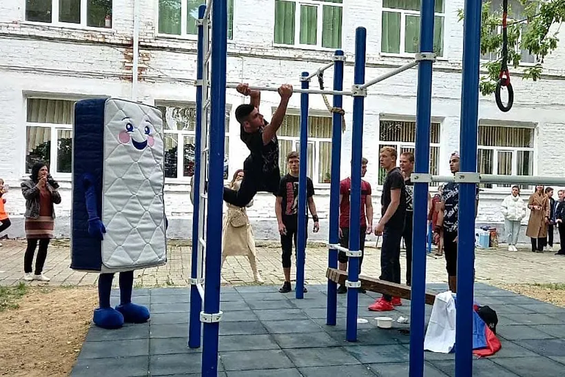 В&nbsp;станице Удобной Краснодарского края построили спортивную площадку