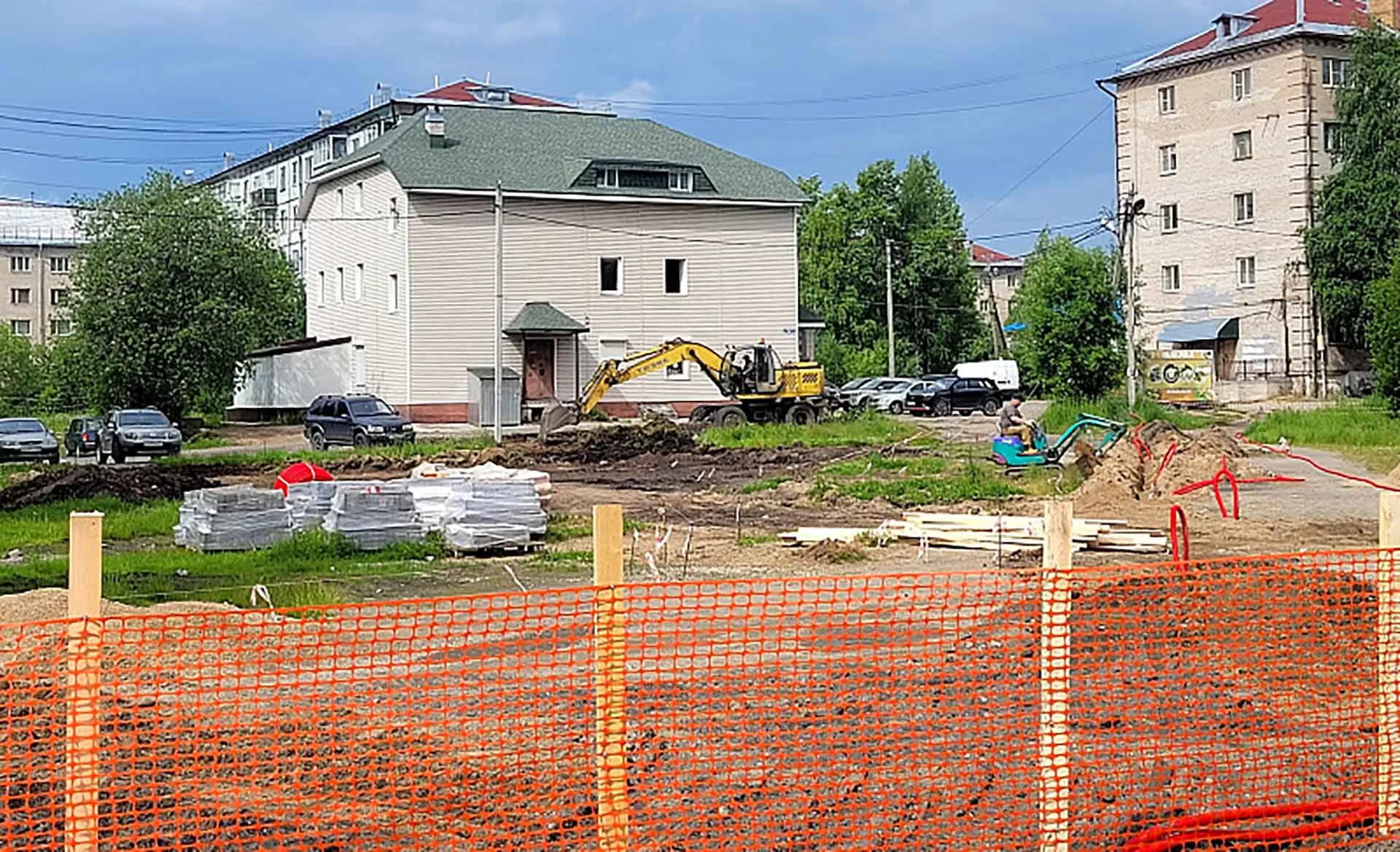 В&nbsp;Няндоме Архангельской области стартовало благоустройство детского городка