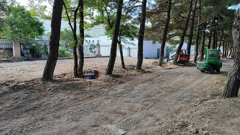 На&nbsp;Кубани в&nbsp;Кабардинке благоустраивают сквер