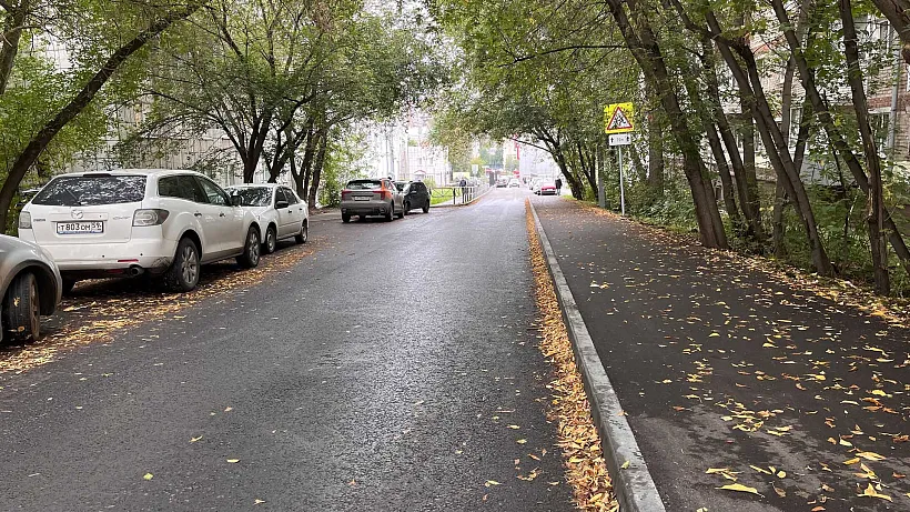 В&nbsp;Перми отремонтировали улицу Решетникова