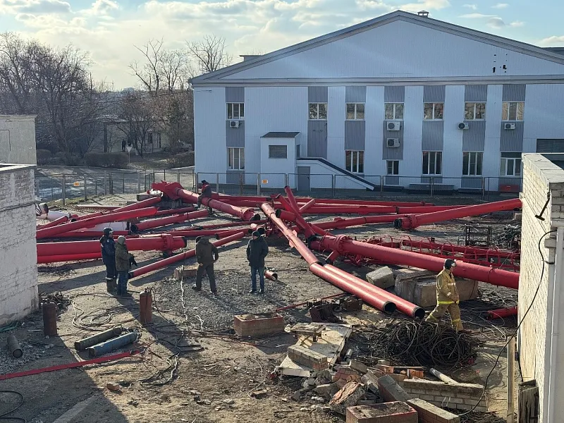 На&nbsp;Мамаевом кургане в&nbsp;Волгограде завершили демонтаж телебашни