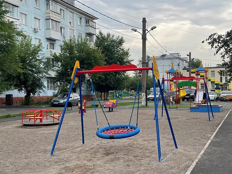 В&nbsp;Кировском районе Красноярска благоустроили дворы