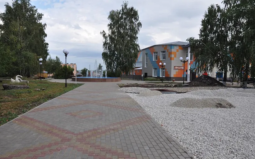 В&nbsp;селе Клявлино Самарской области благоустраивают Молодежный сквер