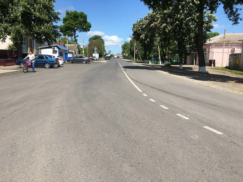 В&nbsp;селе Труновском на&nbsp;Ставрополье отремонтировали участок дороги