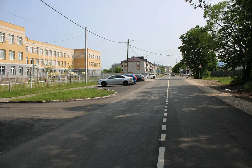 В&nbsp;Камешково Владимирской области отремонтировали улицу Свердлова
