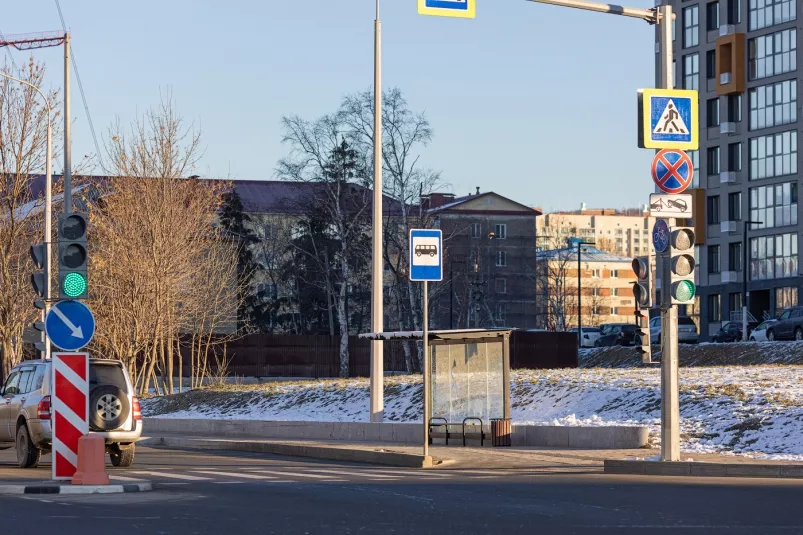 Более 10&nbsp;карманов для&nbsp;заезда транспорта обустроили в&nbsp;Сахалинской области