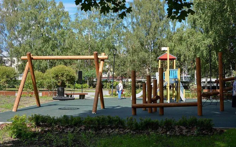 Благоустроенный сквер открыли в&nbsp;Нижнем Новгороде