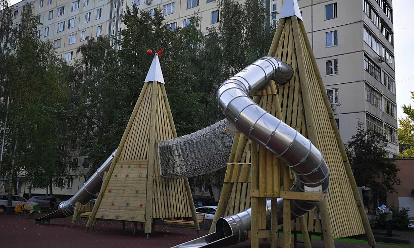 Современное пространство благоустроили в&nbsp;петербургском Сестрорецке