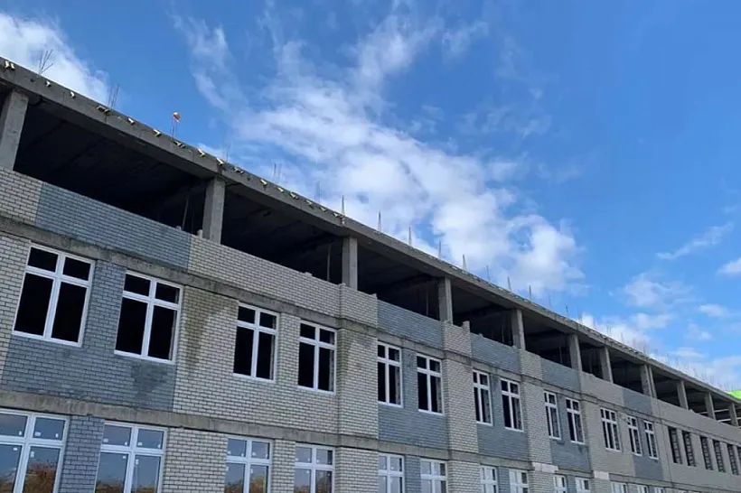 Новая школа в&nbsp;поселке Плодородном под&nbsp;Краснодаром готова на&nbsp;40%