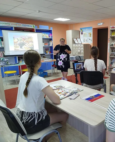 В&nbsp;Кировке Курской области детям рассказали о&nbsp;национальных блюдах России