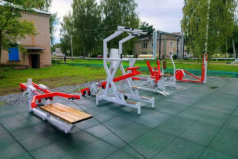 В&nbsp;поселке Юбилейном Кировской области открыли площадку ГТО