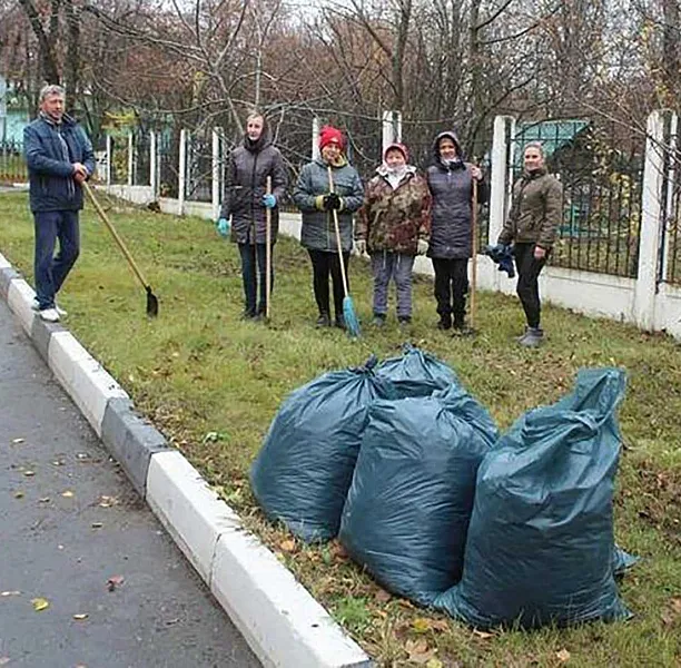 В&nbsp;Губкине Белгородской области прошел субботник на&nbsp;17&nbsp;площадках города