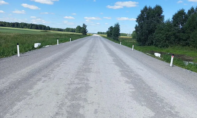 В&nbsp;Венгеровском районе Новосибирской области улучшили 3&nbsp;участка дороги